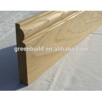 cheap price solid wood skirting design