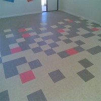 Anti-Static Plastic Vinyl PVC Classroom Floor for Commercial Area