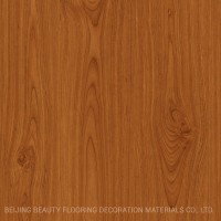 Wood Texture Vinyl Flooring Dry Back Antistatic PVC Tile